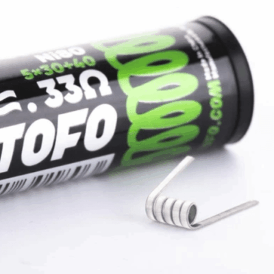 Wotofo - Ni80 5 Core Fused Clapton 5*30+40G / 0.33Ω (5pcs)