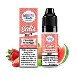 Dinner Lady Salts Strawberry Watermelon 10ml